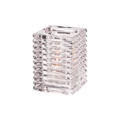 TABLE LAMP RIBBED SQUARE CLEAR