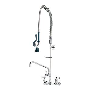 ROYAL 8" CENTER WALL PRE RINSE and ADD-ON FAUCET