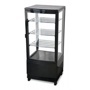 REFRIGERATED 17" COUNTERTOP 4-SIDED GLASS REFRIG SHOWCASE