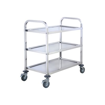 STAINLESS STEEL CART 16"X27"